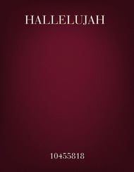 Hallelujah SSAA choral sheet music cover